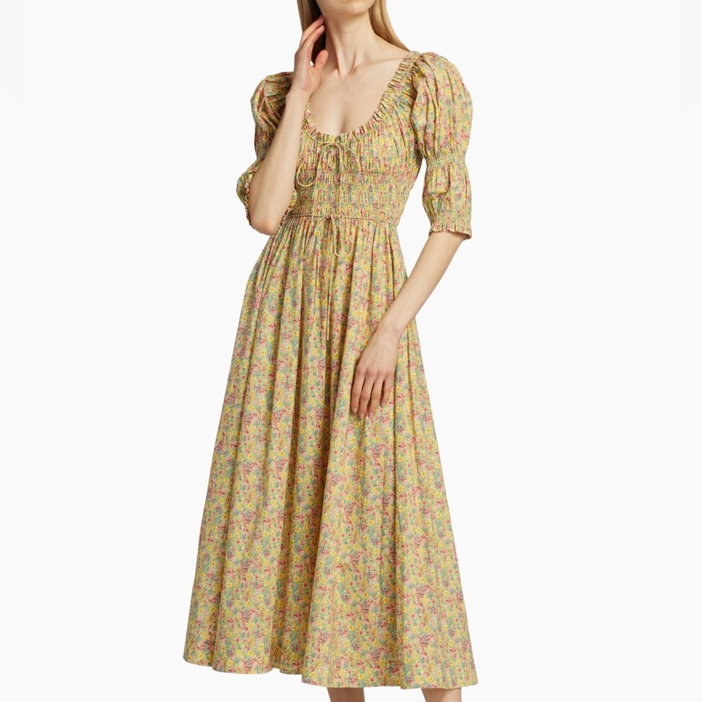 Doen Ischia Dress in Liberty Print, Size M